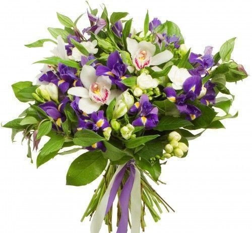 Букет цветов "Оттенки любви" Букет цветов "Оттенки любви"